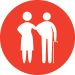 Enfant avec icône adulte