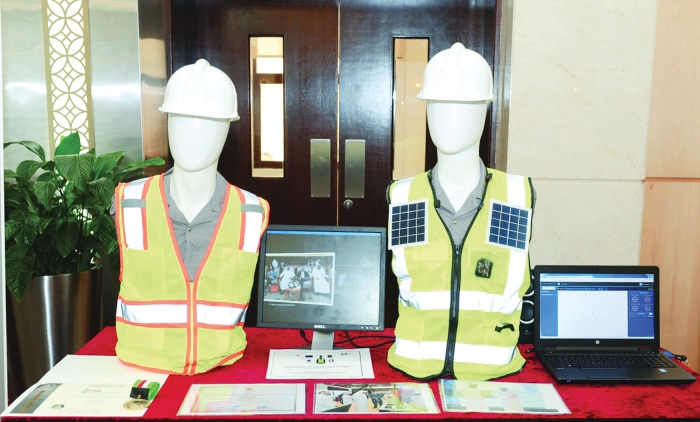 Gilet pour lutter contre la chaleur au Qatar