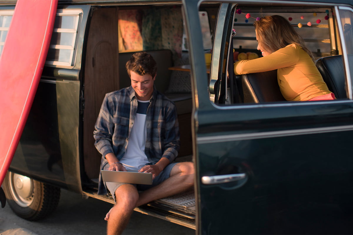 astuces van life experts travaillant sur les images de getty