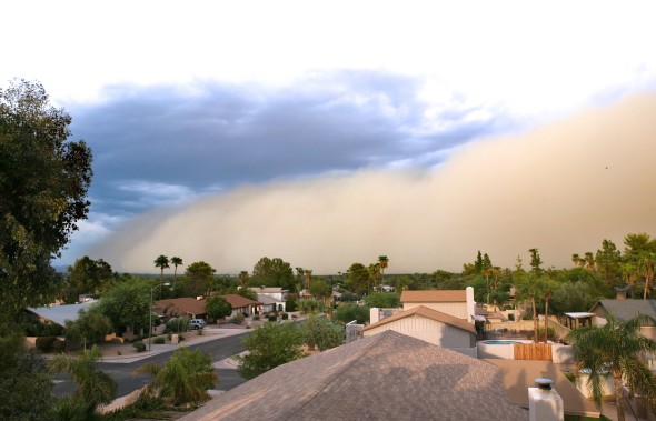 tempête de poussière