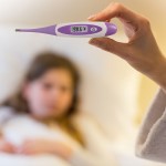 Thermomètre de sécurité violet