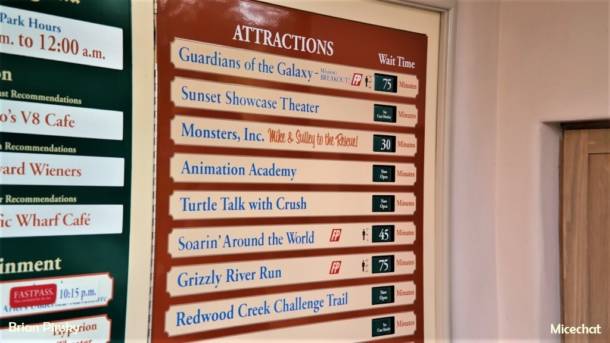 , Mise à jour de Disneyland - Certaines choses chaudes et d'autres non