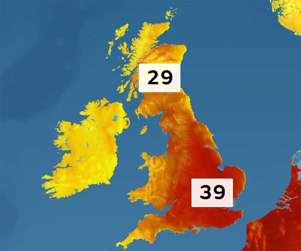 prévisions météo uk