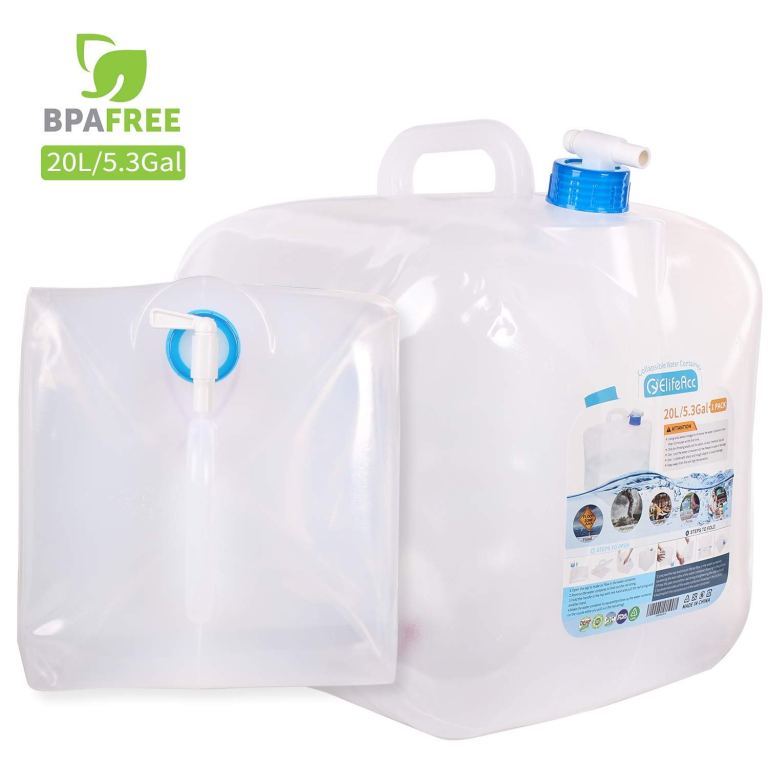 grands récipients pour l'eau 