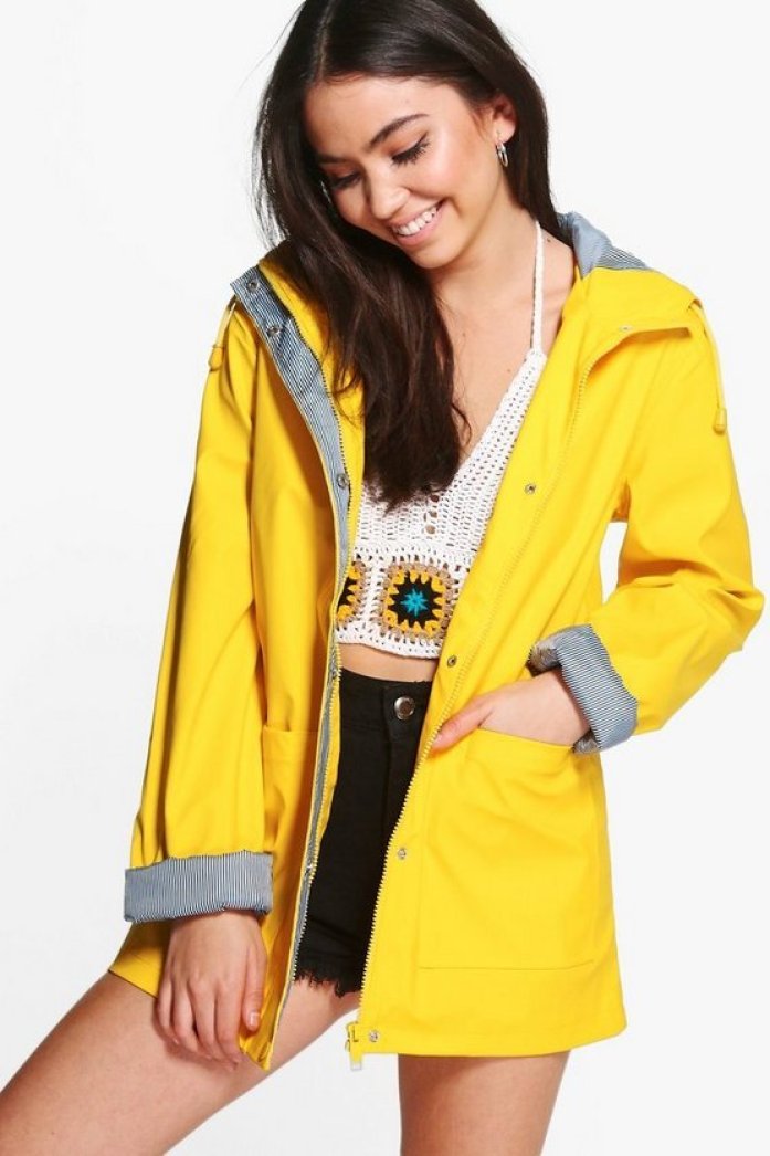 veste imperméable boohoo