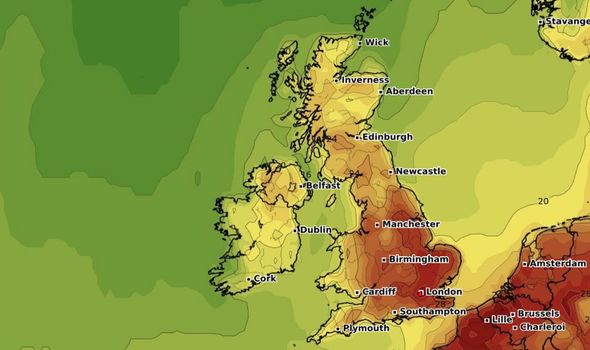 Météo britannique: les températures ont monté en flèche ce week-end