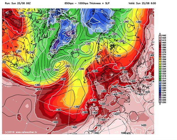 Temps chaud: les températures sont prévues pour battre les records d'août ce week-end