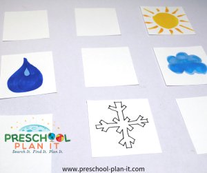 Match pour les enfants d'âge préscolaire