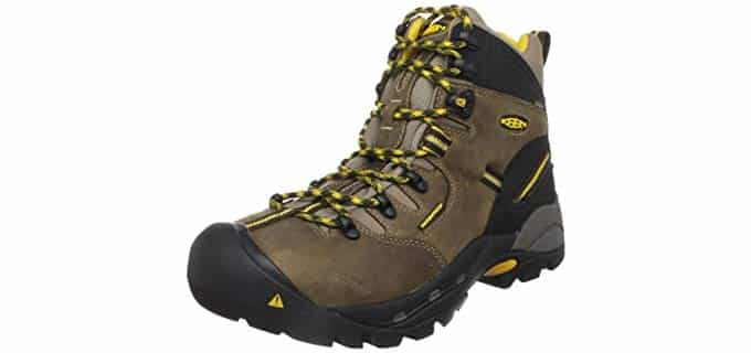 Pittsburg - Bottes de travail imperméables et respirantes à bout en acier pour hommes de Keen Utility