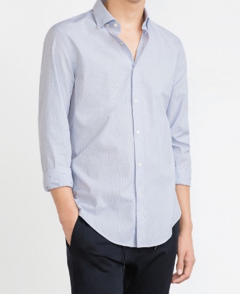 chemise-froncée