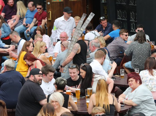 Pubs avec des espaces extérieurs dans le centre-ville de Manchester