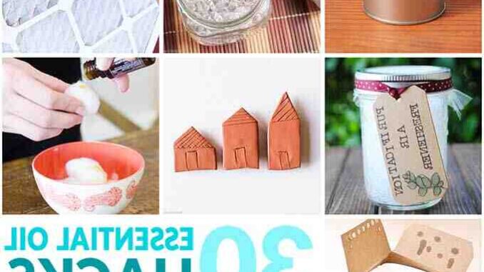 Comment faire son propre diffuseur d'huile essentielle ?