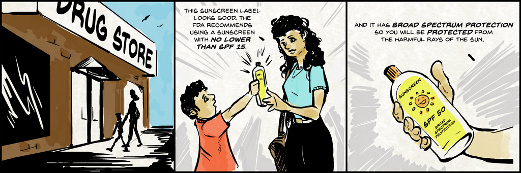 Crème solaire SPF 15 ou plus